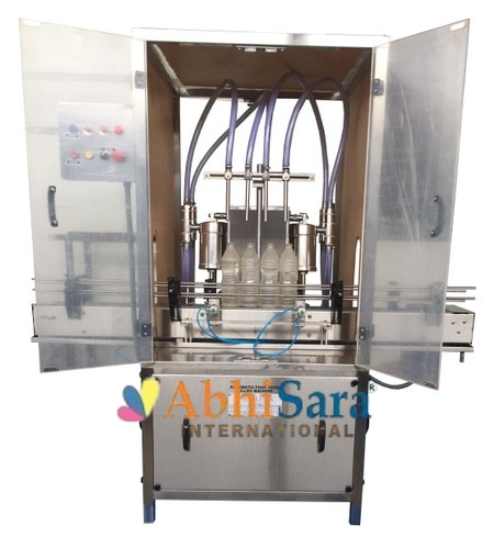 4 Head Oil Filling Machine