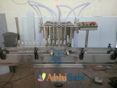 Automatic 4 Head Pesticides Filling Machine