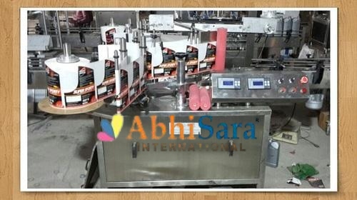 Automatic Two Side Labeling Machine