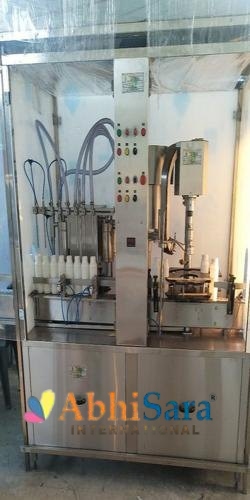 Cooking Oil Filling and Capping Machine