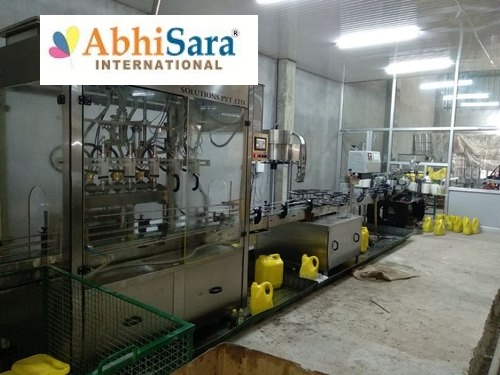Electric Edible Oil Filling Plant