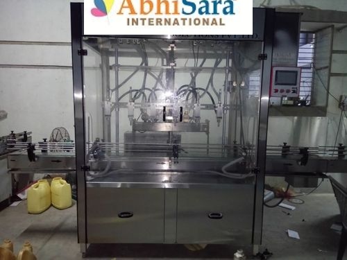 Semi-Automatic Lube Oil Filling Machine